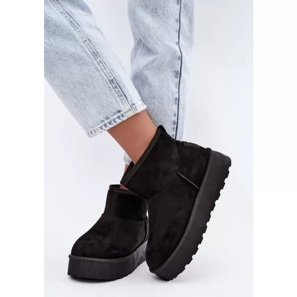  Dámske snehule BIG STAR SHOES UU274222 BLACK 