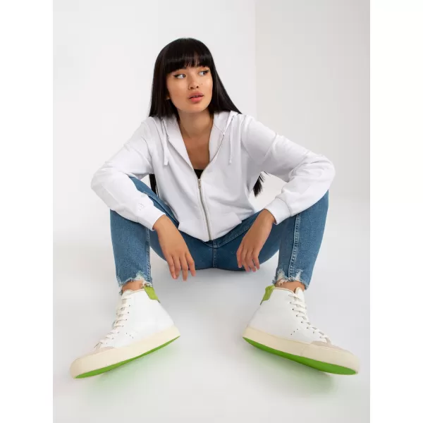  Dámska mikina BASIC FEEL GOOD B-002.72 WHITE 