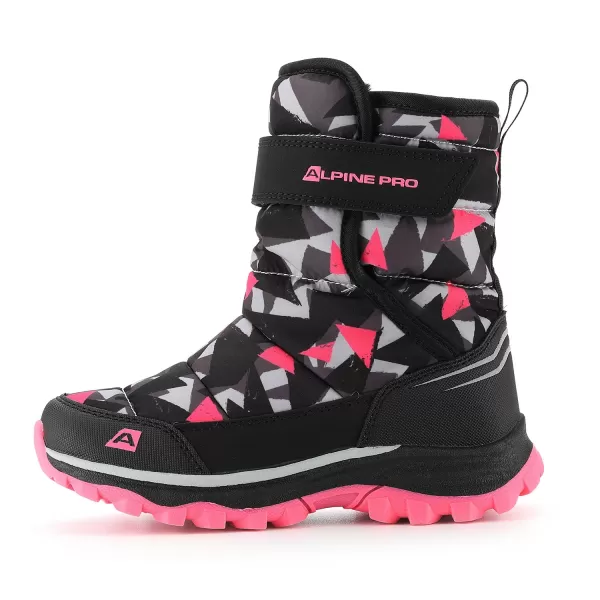  Detské zimné snehule ALPINE PRO BERNO NEÓN PINK 