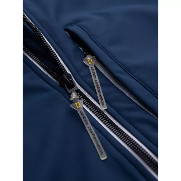  Pánska softshellová bunda OMBRE C581 NAVY BLUE 