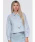 Dámska košeľa OMBRE OW-SH-E0069 GREY