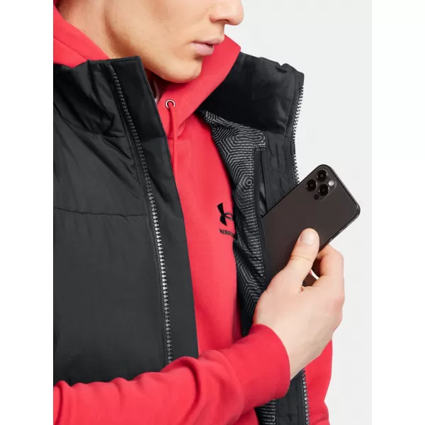  Pánska vesta UNDER ARMOUR LIMITLESS DOWN VEST 1384642-001 ČIERNA 