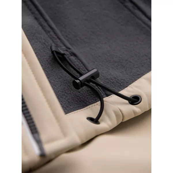  Pánska softshellová bunda OMBRE C581 SAND 