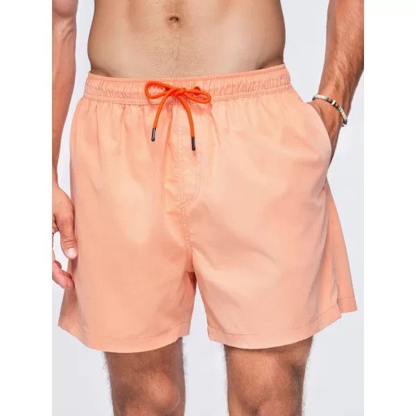  Pánske kraťasy OMBRE OM-SRSS-0216 PASTEL ORANGE 