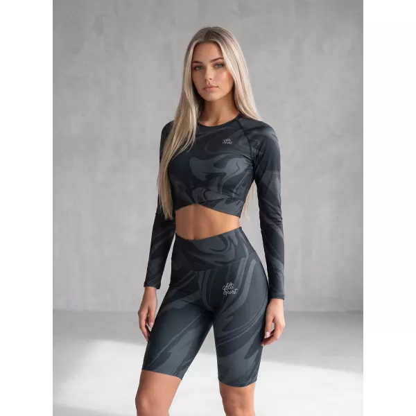  Dámske legíny nad kolená premium (nové veľkosti) ALTISPORT VOJ/ALW072LEG06 BLACK 