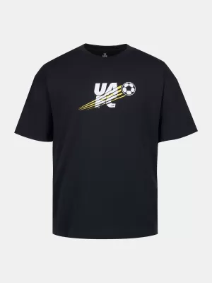 Pánske tričko UNDER ARMOUR M GFB MULTI COLOR HWT SS 6010362-001 ČIERNA