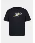 Pánske tričko UNDER ARMOUR M GFB MULTI COLOR HWT SS 6010362-001 ČIERNA