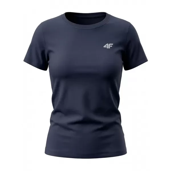  Dámske tričko 4F WMM00TTSHF3306 NAVY 