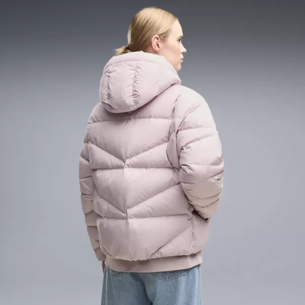  Dámsky kabát PUMA HOODED DOWN PUFFER JACKET W 69458049 MISTY PINK 