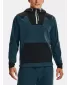 Pánska mikina UNDER ARMOUR UA RUSH FLEECE HOODIE 1366177-413 MODRÁ