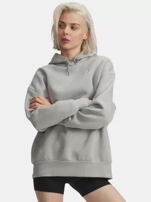Dámska mikina UNDER ARMOUR ICON FLEECE OS HOODIE 1379495-069 ŠEDÁ