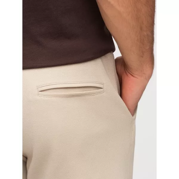  Pánske kraťasy OMBRE OM-SRSK-0124 BEIGE 