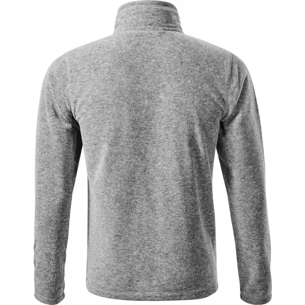  Pánska micro fleece mikina MALFINI FACTOR 852 STRIEBORNÝ MELÍR 