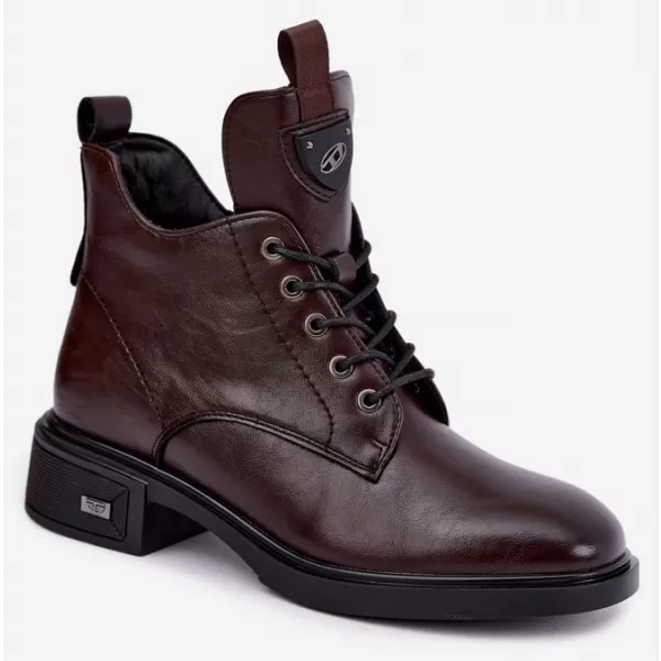  Dámske topánky VINCEZA 133145 LEATHER BROWN 