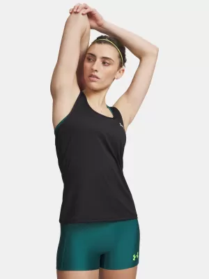 Dámske tielko UNDER ARMOUR TECH MESH RACER TANK 6009989-001 ČIERNA