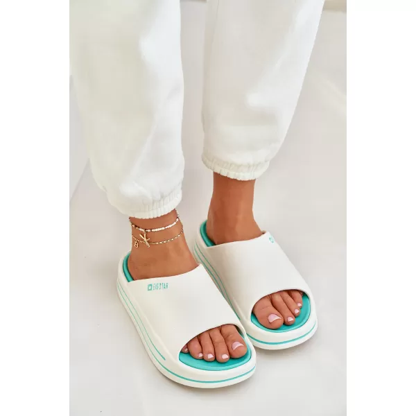  Dámske šľapky BIG STAR SHOES NN274A038 WHITE 