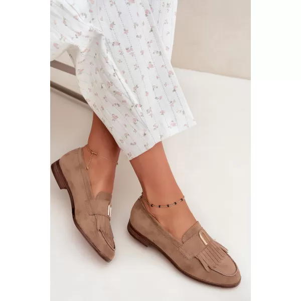  Dámske mokasíny BOTO 3742 KHAKI 