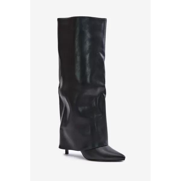  Dámske čižmy BOTO C-343/LA3106 BLACK 