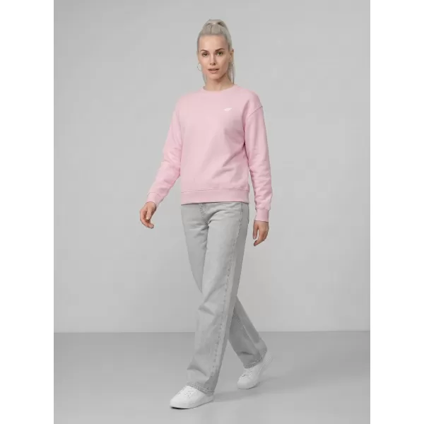  Dámska mikina 4F WMM00TSWSF2534 LIGHT PINK 