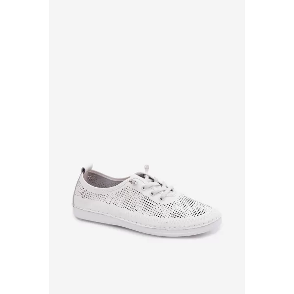  Dámske tenisky S.BARSKI LR61-7083 WHITE 