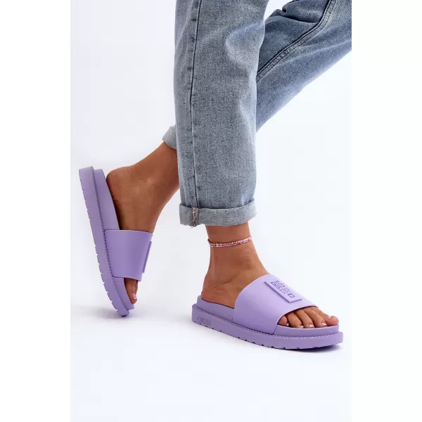  Dámske šľapky BIG STAR SHOES LL274426 VIOLET 