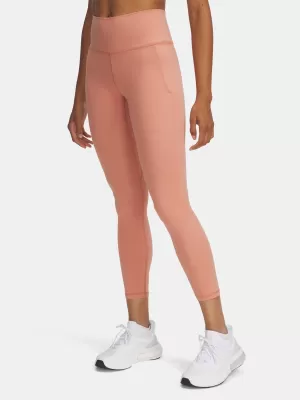 Dámske legíny UNDER ARMOUR MERIDIAN ANKLE LEG 1382525-696 RUŽOVÁ