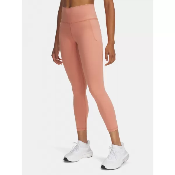 Dámske legíny UNDER ARMOUR MERIDIAN ANKLE LEG 1382525-696 RUŽOVÁ 