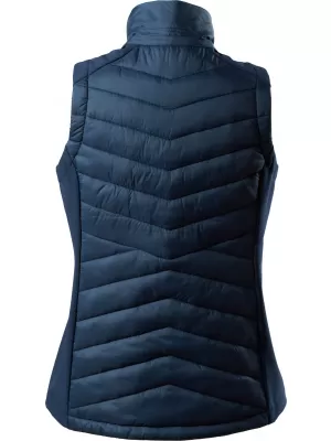Dámska hybridná vesta MALFINI PREMIUM CROSS 558 NÁMORNÁ MODRÁ