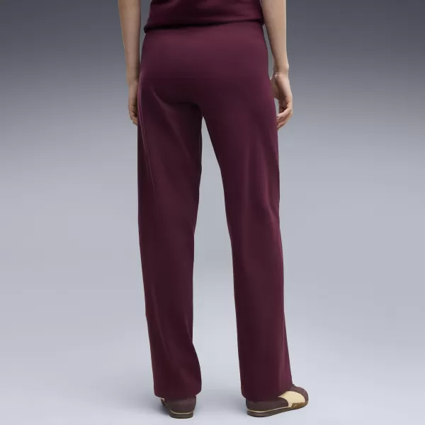  Dámske legíny PUMA ESS SMALL NO. 1 LOGO HIGH-WAIST STRAIGHT 68242924 RUBY NOIR 