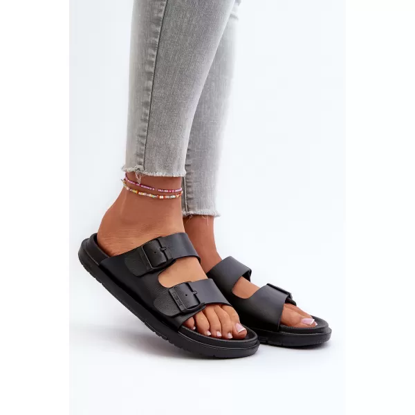  Dámske šľapky BIG STAR SHOES NN274A750 BLACK 