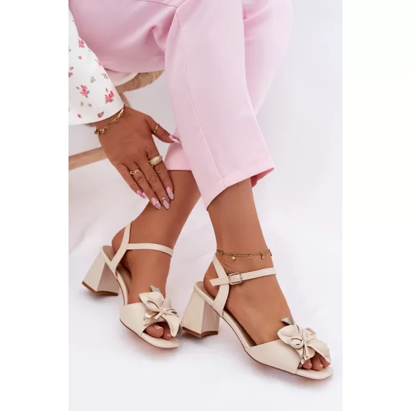  Dámske sandále VINCEZA 20283 BEIGE 