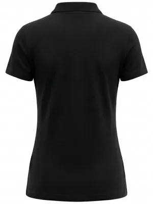 Dámske tričko s golierom 4F WMM00TPTSF0768 DEEP BLACK