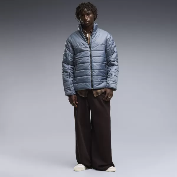  Pánska bunda PUMA ESS PADDED JACKET 68521037 EVENING BLUE 