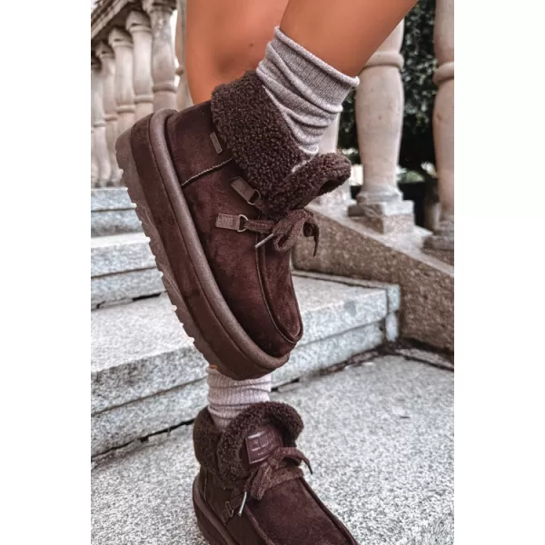  Dámske topánky BIG STAR SHOES UU274214 BROWN/BEIGE SHADOWS 