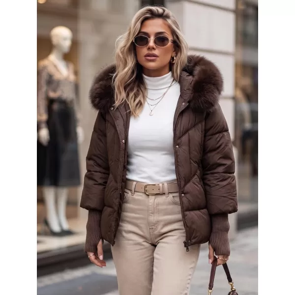  Dámska bunda DSTREET TY5744 HNEDÁ 