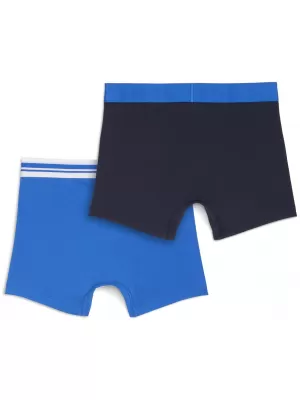 Pánske boxerky PUMA MEN EVERYDAY PLACED LOGO BOXER 2P 93847603 BLUE COMBO
