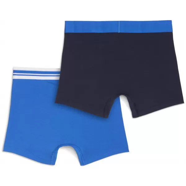  Pánske boxerky PUMA MEN EVERYDAY PLACED LOGO BOXER 2P 93847603 BLUE COMBO 