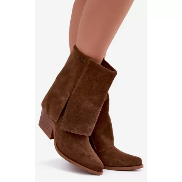  Dámske topánky BIG STAR SHOES UU274114 BROWN/BEIGE SHADOWS 