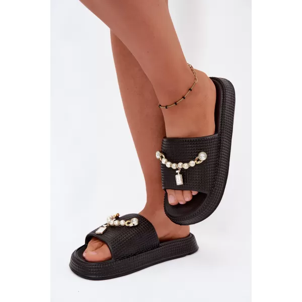  Dámske šľapky BOTO 56160 BLACK 