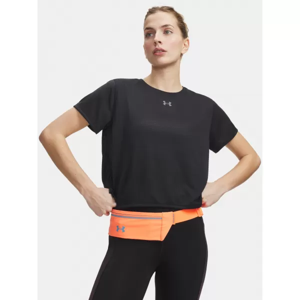  Dámske tričko UNDER ARMOUR VELOCITI SHORTSLEEVE 6009540-001 ČIERNA 