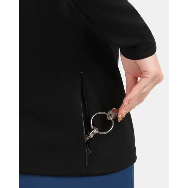  Dámska fleece mikina KILPI MONTALE-W 1L0204KI ČIERNA 
