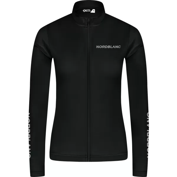  Dámsky cyklo dres NORDBLANC VELOFLOW NBSLF8105 ČIERNA 