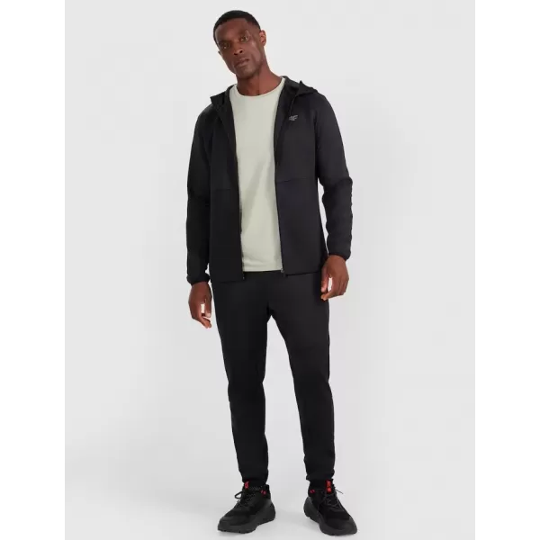  Pánske nohavice 4F WMM00TFTRM1068 DEEP BLACK 
