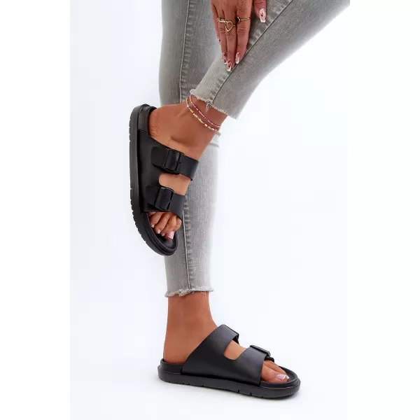  Dámske šľapky BIG STAR SHOES NN274A750 BLACK 
