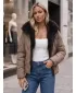 Dámska bunda DSTREET TY6085 KHAKI