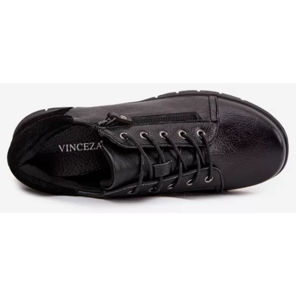  Dámske poltopánky VINCEZA 39964 BLACK 