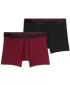 Pánske boxerky PUMA MEN GRAPHICAL PRINT BOXERS 2P 94780402 RED COMBO