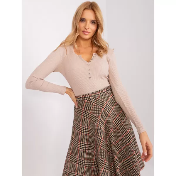  Dámska blúzka BASIC FEEL GOOD RV-BZ-9209.36P BEIGE 
