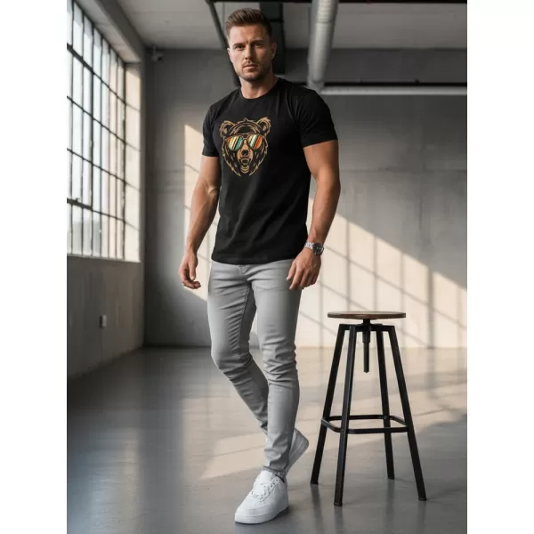 Pánske tričko DSTREET NX041R ČIERNA 