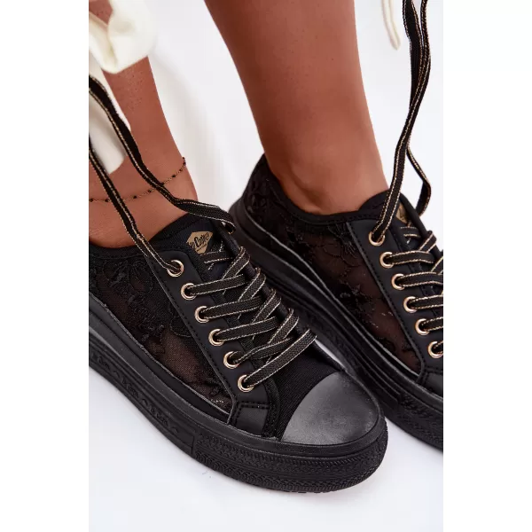 Dámske tenisky LEE COOPER LCW-26-44-4479 BLACK 
